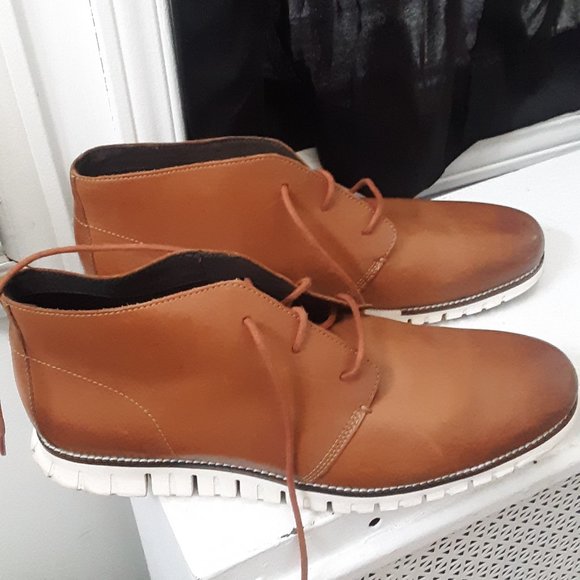 Cole Haan brown leather casual shoes 13 - Picture 3 of 6